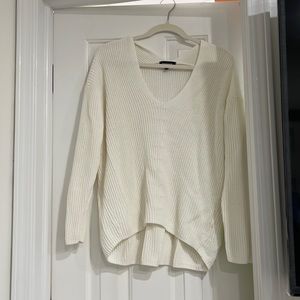 Express beige sweater